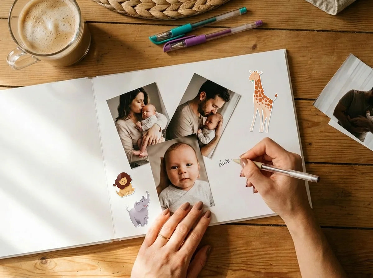 Mini stickers animaux de la jungle scrapbooking