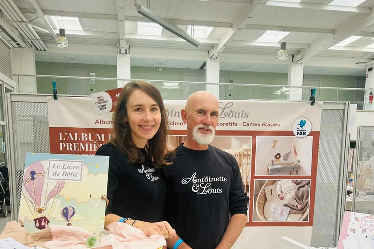 Stand Antoinette & Louis au salon Parents & Co de Strasbourg