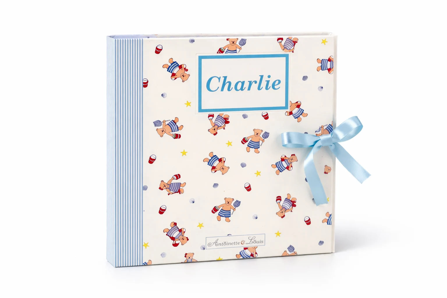 Album photo naissance Ourson bleu