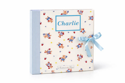 Album photo naissance Ourson bleu