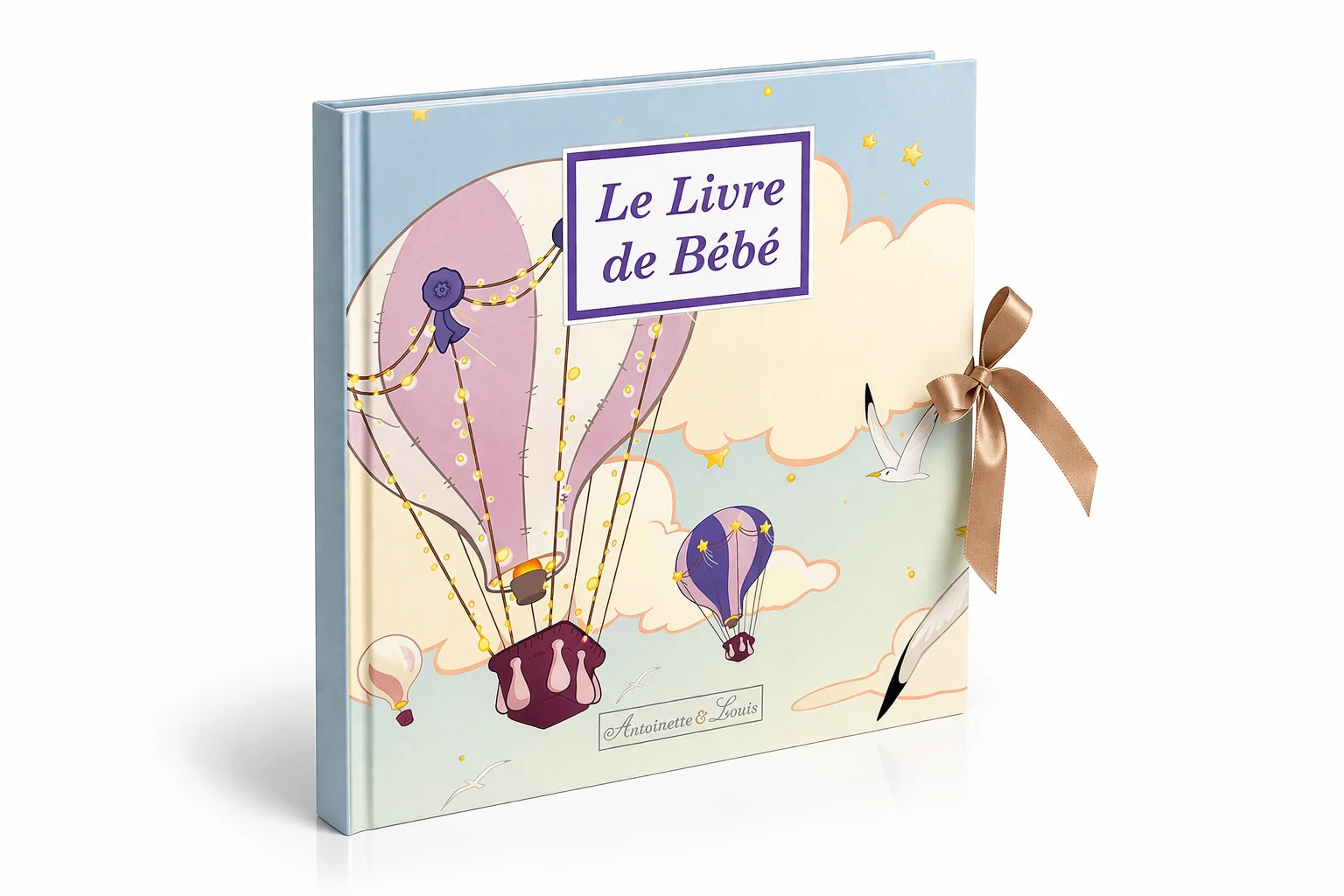 Album photo naissance Montgolfière