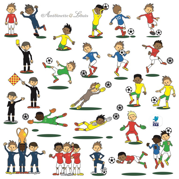 Mini stickers foot scrapbooking