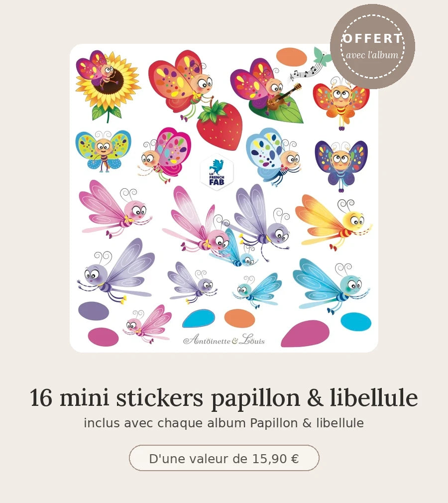 Album photo naissance Papillons et Libellules