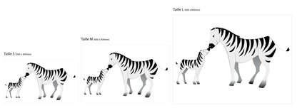 Stickers muraux zèbre pour enfant