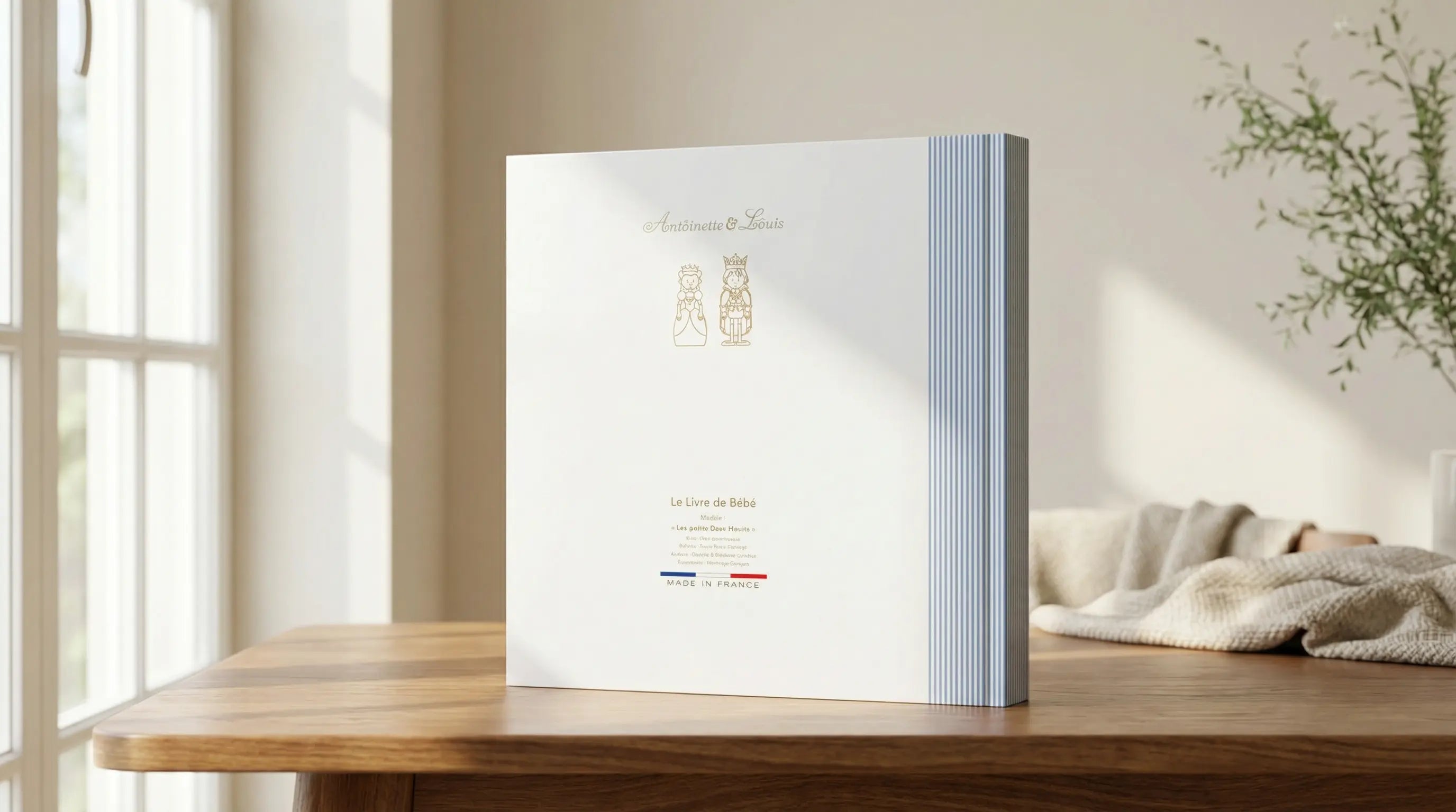 Album photo naissance ourson bleu