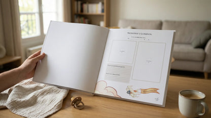 Album photo naissance Montgolfière