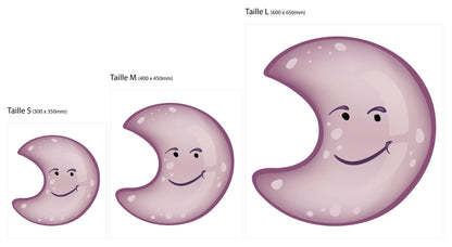 Stickers muraux lune