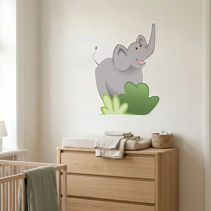 Sticker chambre bébé éléphant