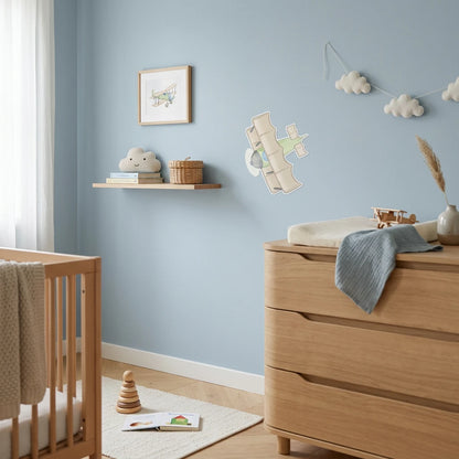 Stickers avion chambre enfant